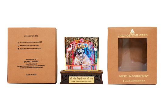 Divine Bankey Bihari Lal Ji Idol With Dev Sugandha Aura Cleansing Fragrance