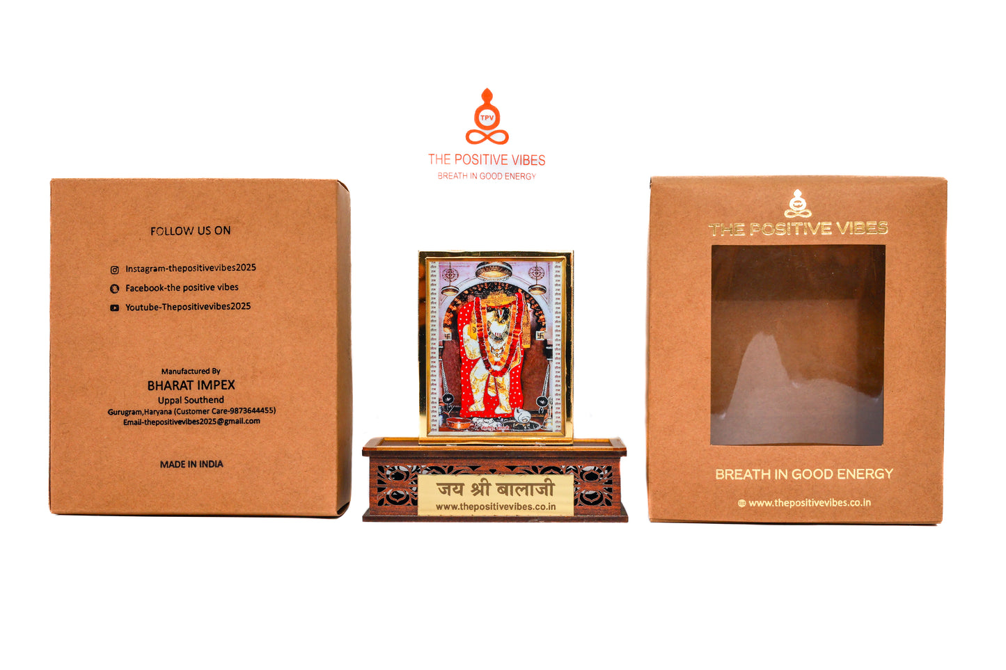 Sacred Shri Mehandipur Bala Ji Idol With Dev Sugandha Aura Cleansing Fragrance