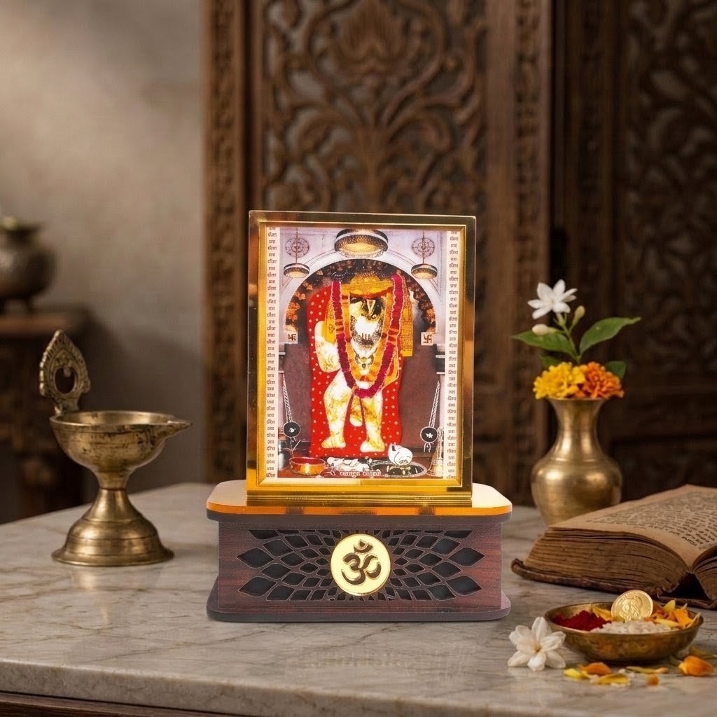 Sacred Shri Mehandipur Bala Ji Idol With Dev Sugandha Aura Cleansing Fragrance