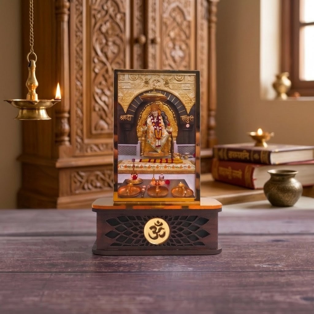 Shirdi Sai Baba With Divyam Sugandha Aura Cleansing Fragrance