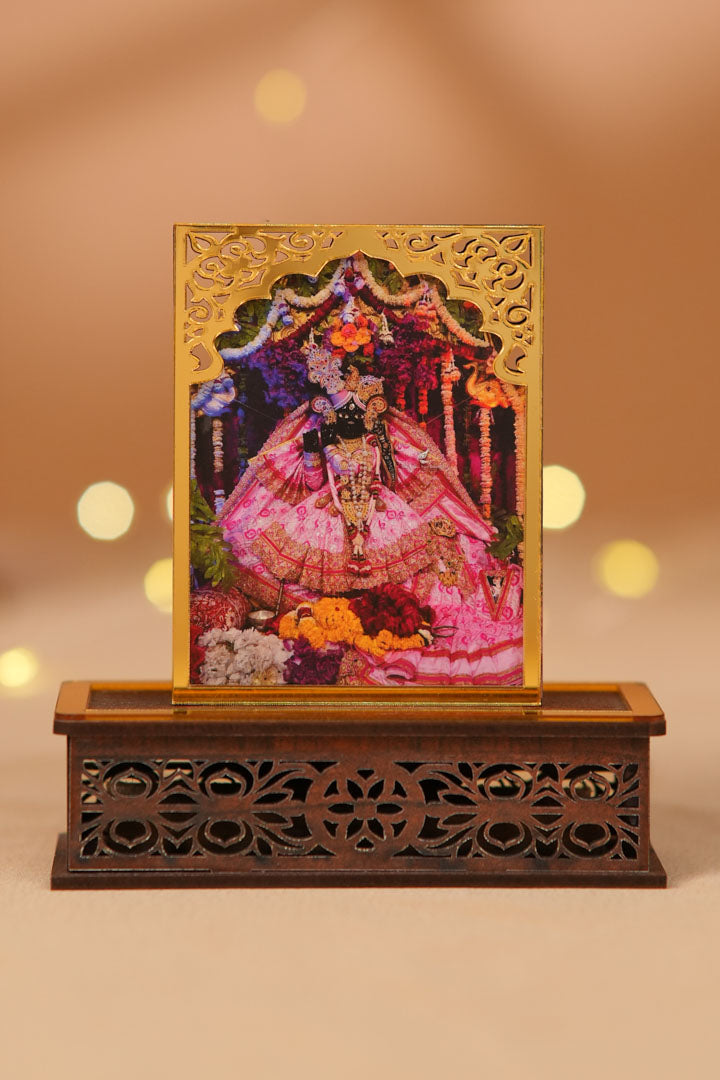 Divine Bankey Bihari Lal Ji Idol With Dev Sugandha Aura Cleansing Fragrance