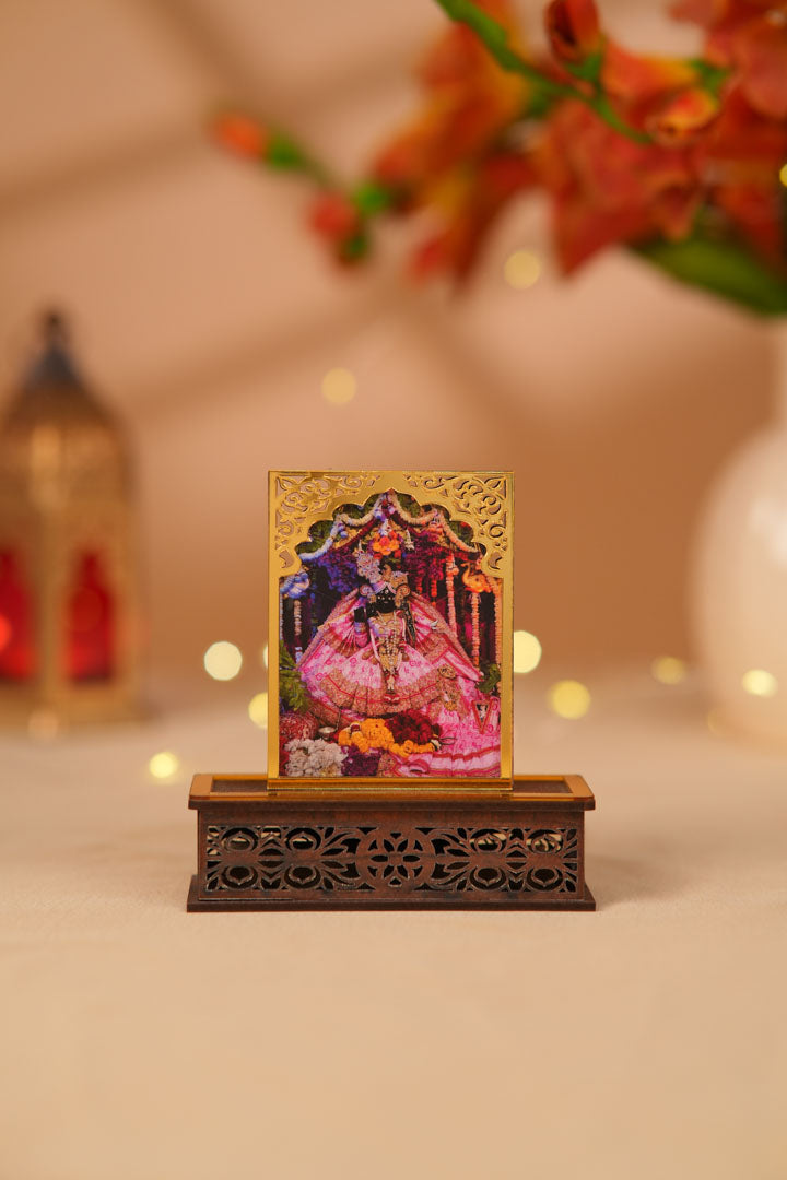 Divine Bankey Bihari Lal Ji Idol With Dev Sugandha Aura Cleansing Fragrance