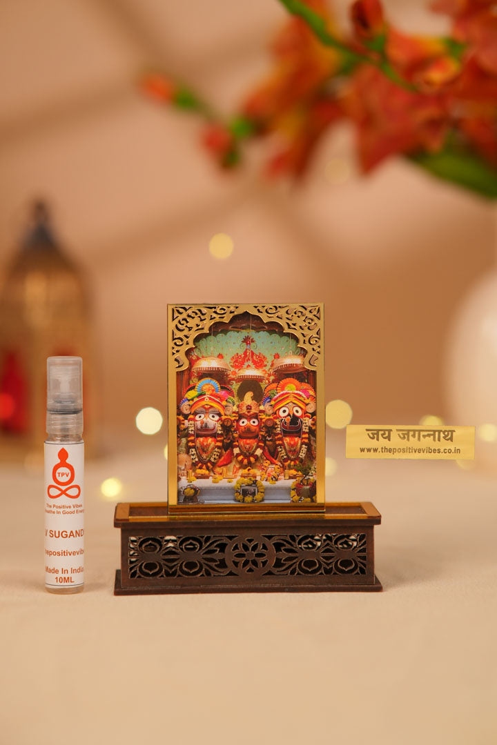 Jagan Nath Ji Baldev Ji Subhadra Mata With Dev Sugandha Aura Cleansing Fragrance