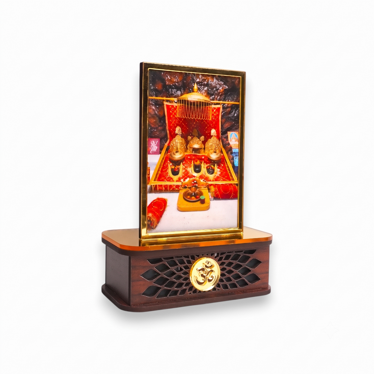 Blessed Maa Vaishno Devi Idol With Divyam Sugandha Aura Cleansing Fragrance