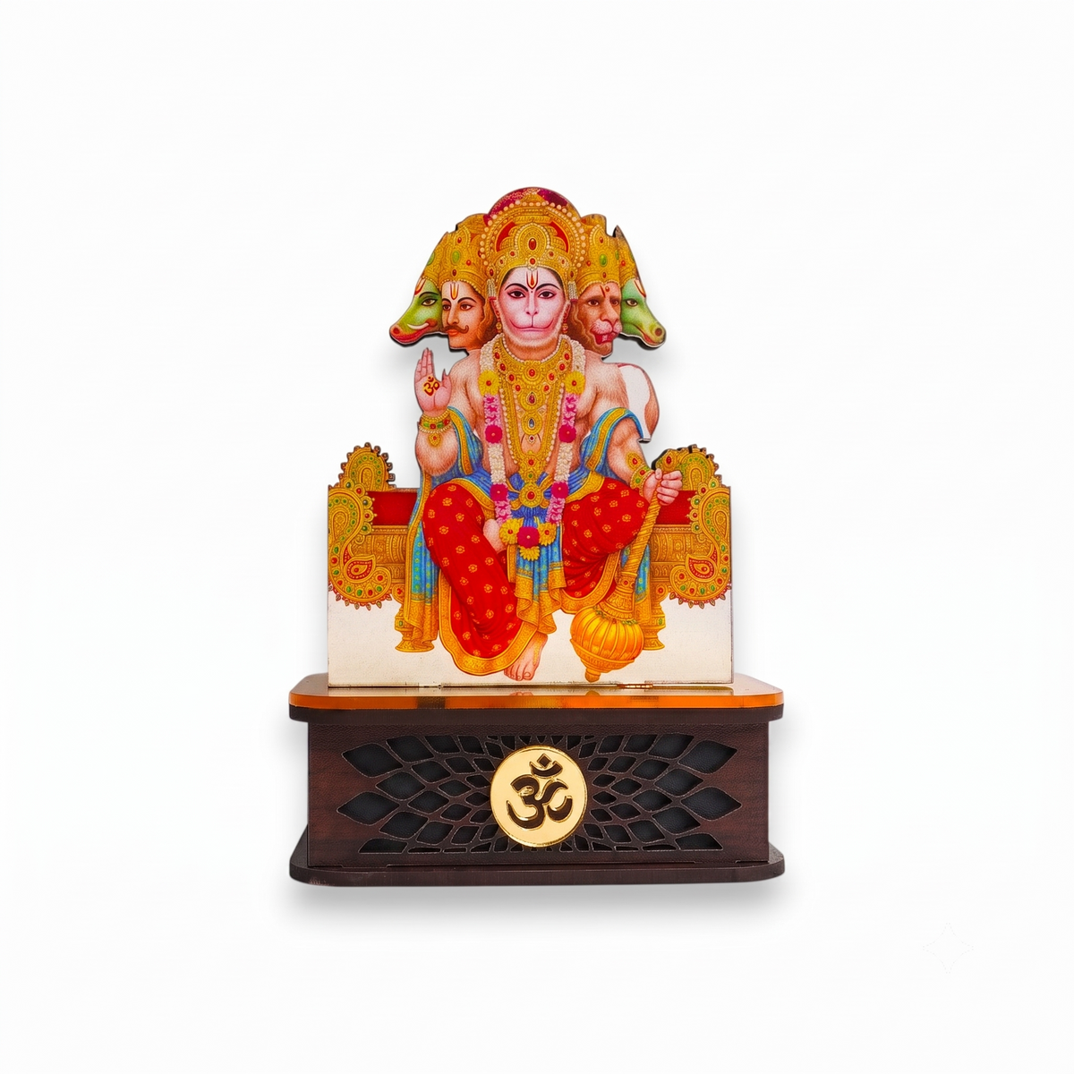 Divine Panchmukhi Hanuman Ji Idol With Dev Sugandha Aura Cleansing Fragrance
