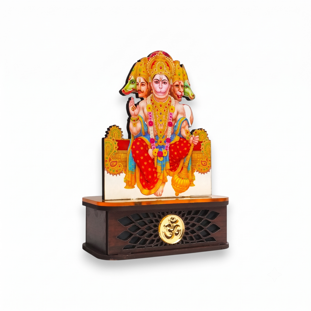 Divine Panchmukhi Hanuman Ji Idol With Dev Sugandha Aura Cleansing Fragrance