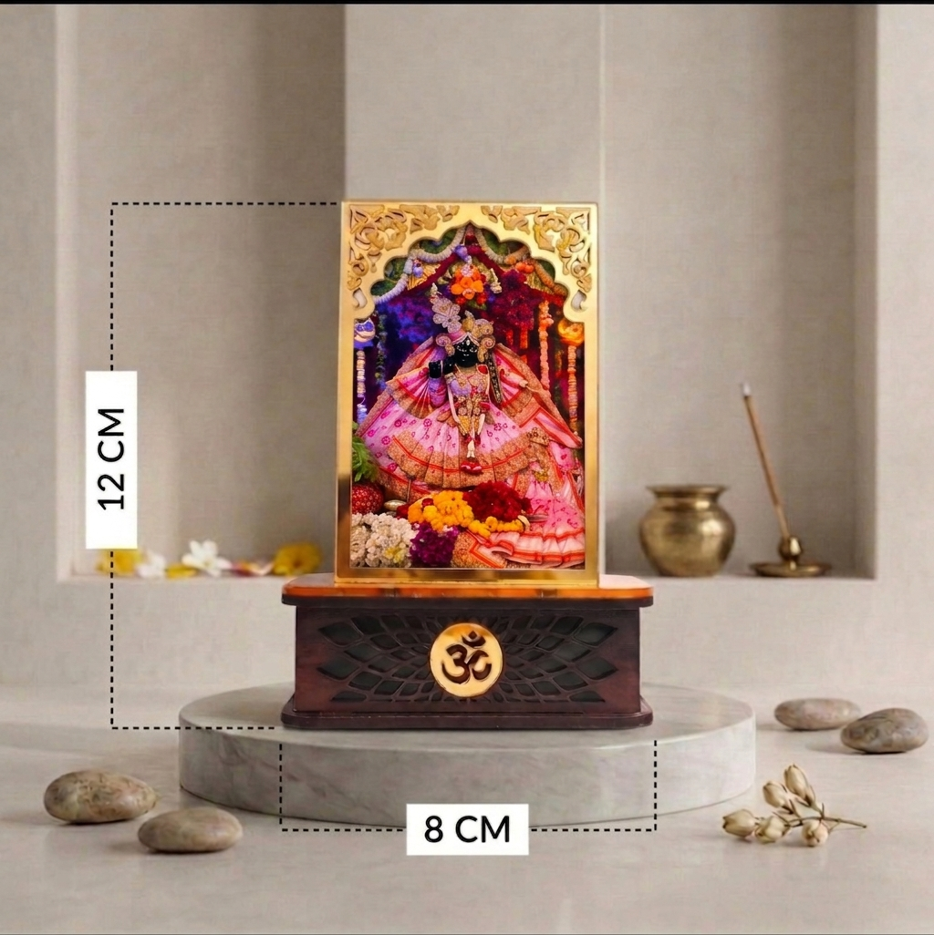 Divine Bankey Bihari Lal Ji Idol With Dev Sugandha Aura Cleansing Fragrance